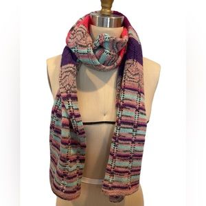 Missoni knit scarf